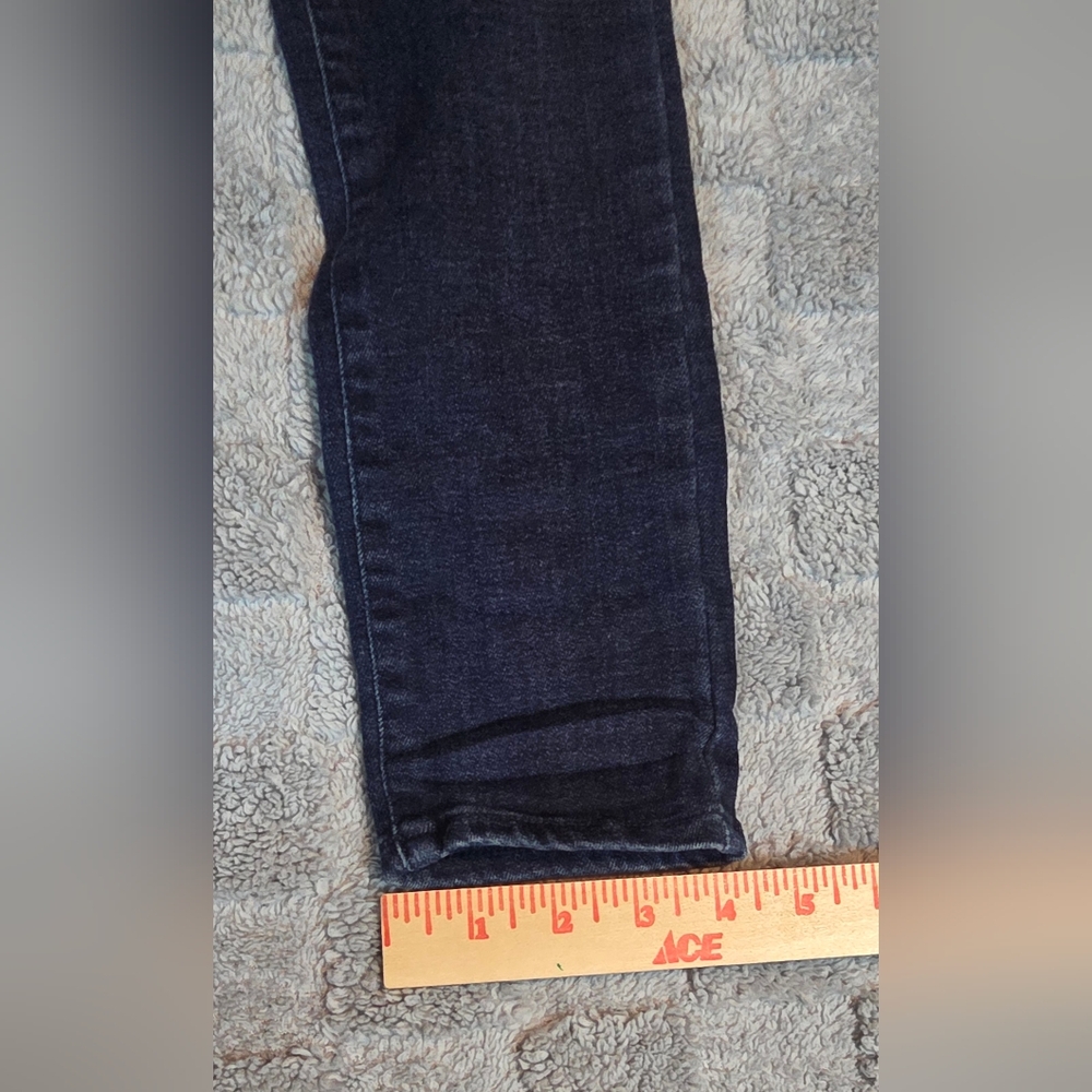 Cat & Jack Girls Size 12 Skinny Jeans Ultimate Stretch Dark Wash - Picture 7 of 11